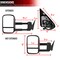 Spec-D Tuning 88-98 Chevrolet C10 Towing Mirrors - Power RMX-C1088-P-FS - alternate 2